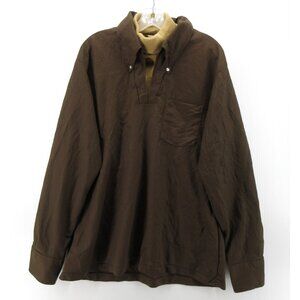 VINTAGE Haband Polo Shirt XL 70s 80s Disco Leisure Sweater Collar NEW